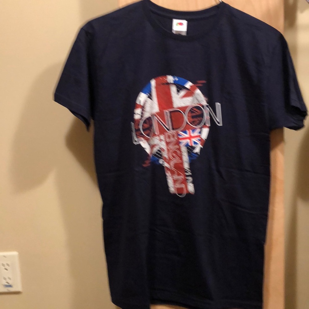 London/England tee shirt. Never worn.